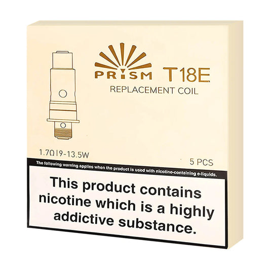 Buy cheapest online Innokin T18E Pro Coils 1.7 Ohms - Pack of 5 at lowest price in uk
