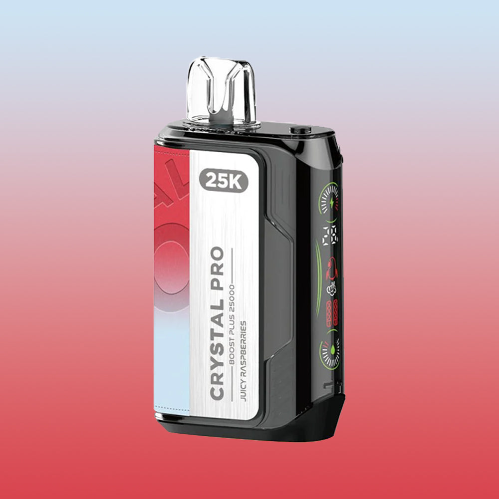 Buy cheapest online Crystal Pro Boost Plus 25k - Juicy Raspberries at lowest price in uk