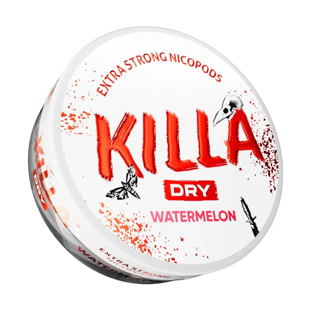 Buy cheapest online Killa Dry Nicotine Pouches Watermelon - 9.6mg at lowest price in uk