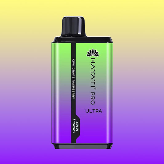 Buy cheapest online Hayati Pro Ultra 15000 - Kiwi Grape Raspberry at lowest price in uk