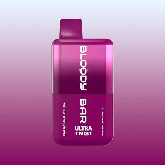 Buy cheapest online Bloody Bar Ultra Twist 20k - Kiwi Passion Fruit Guava / Passion Fruit Martini at lowest price in uk