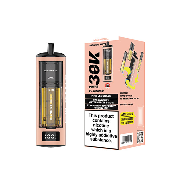 Buy cheapest online Bloody Bar 30k Triple Twist - Pink Lemonade - Strawberry Watermelon Bubblegum - Strawberry Raspberry Cherry Ice at lowest price in uk