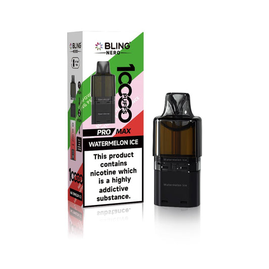 Shop Crystal Bling Nero 10k Pods - Watermelon Ice