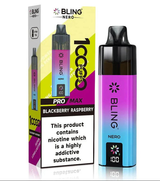 Shop Crystal Bling Nero 10k Vape - Blackberry Raspberry