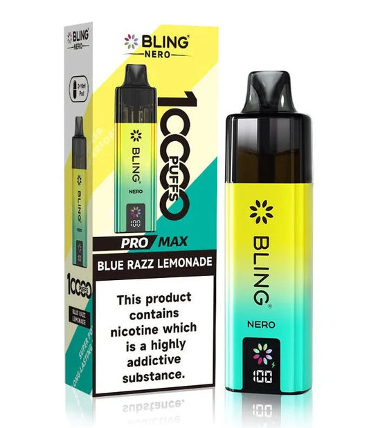 Shop Crystal Bling Nero 10k Vape - Blue Razz Lemonade