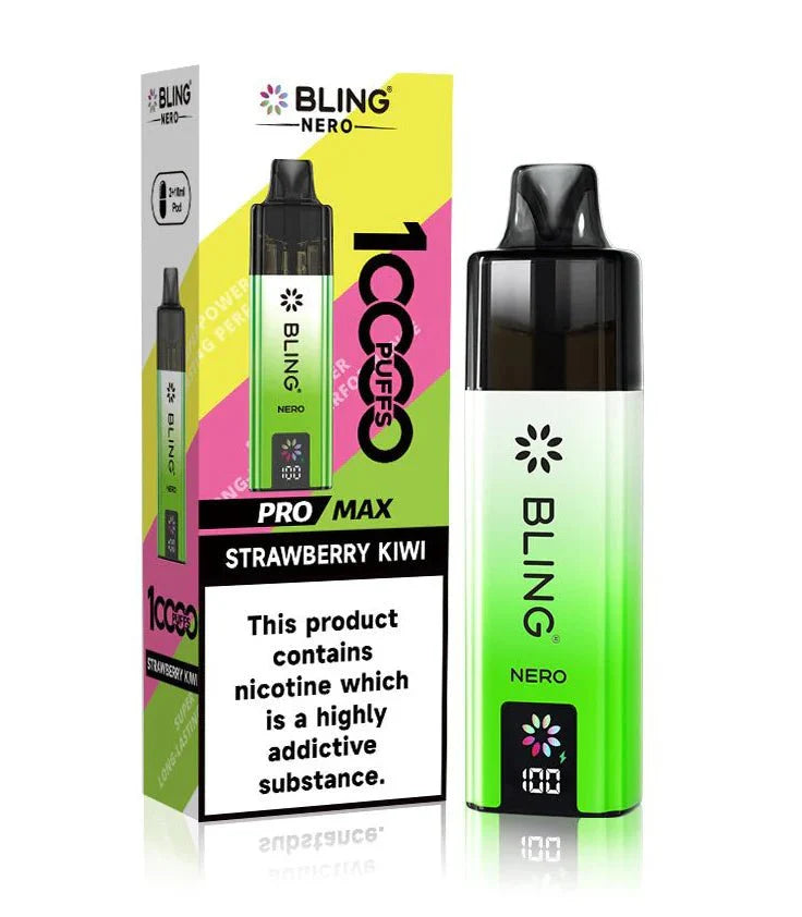 Shop Crystal Bling Nero 10k Vape - Strawberry Kiwi