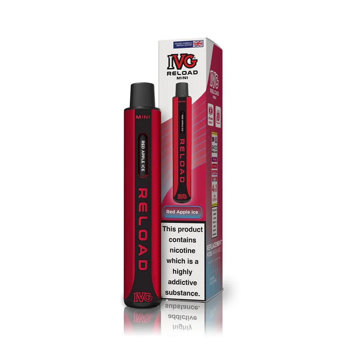 Shop IVG Reload Mini - Red Apple Ice