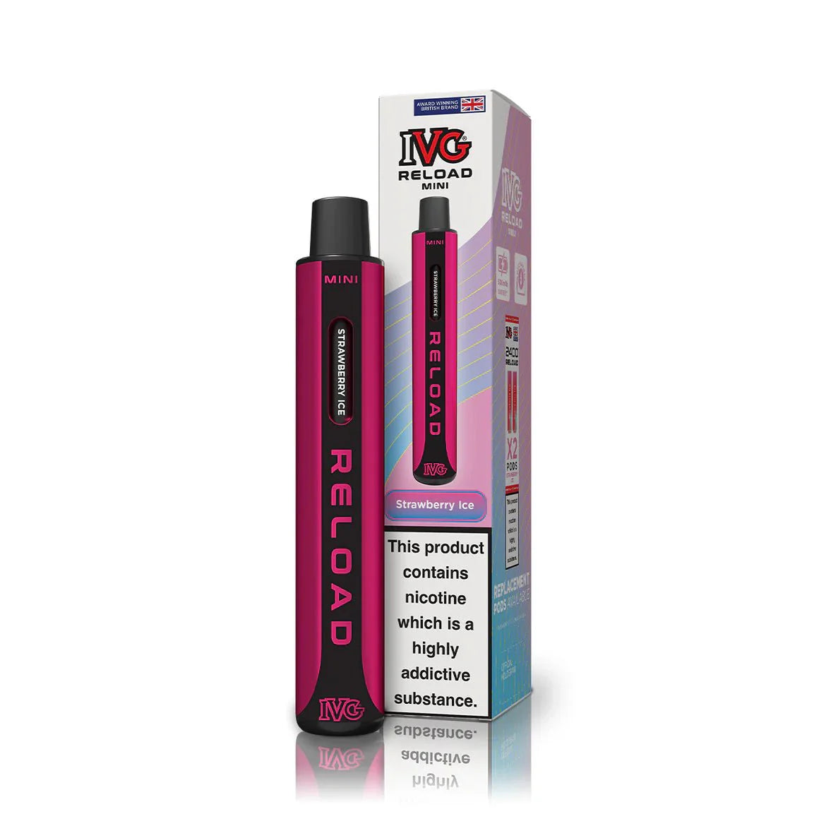 Shop IVG Reload Mini - Strawberry Ice