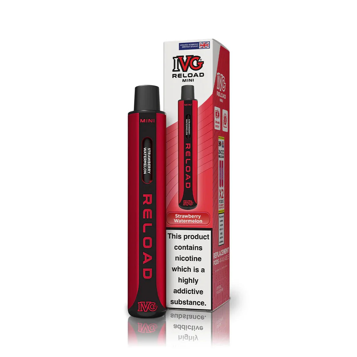 Shop IVG Reload Mini - Strawberry Watermelon
