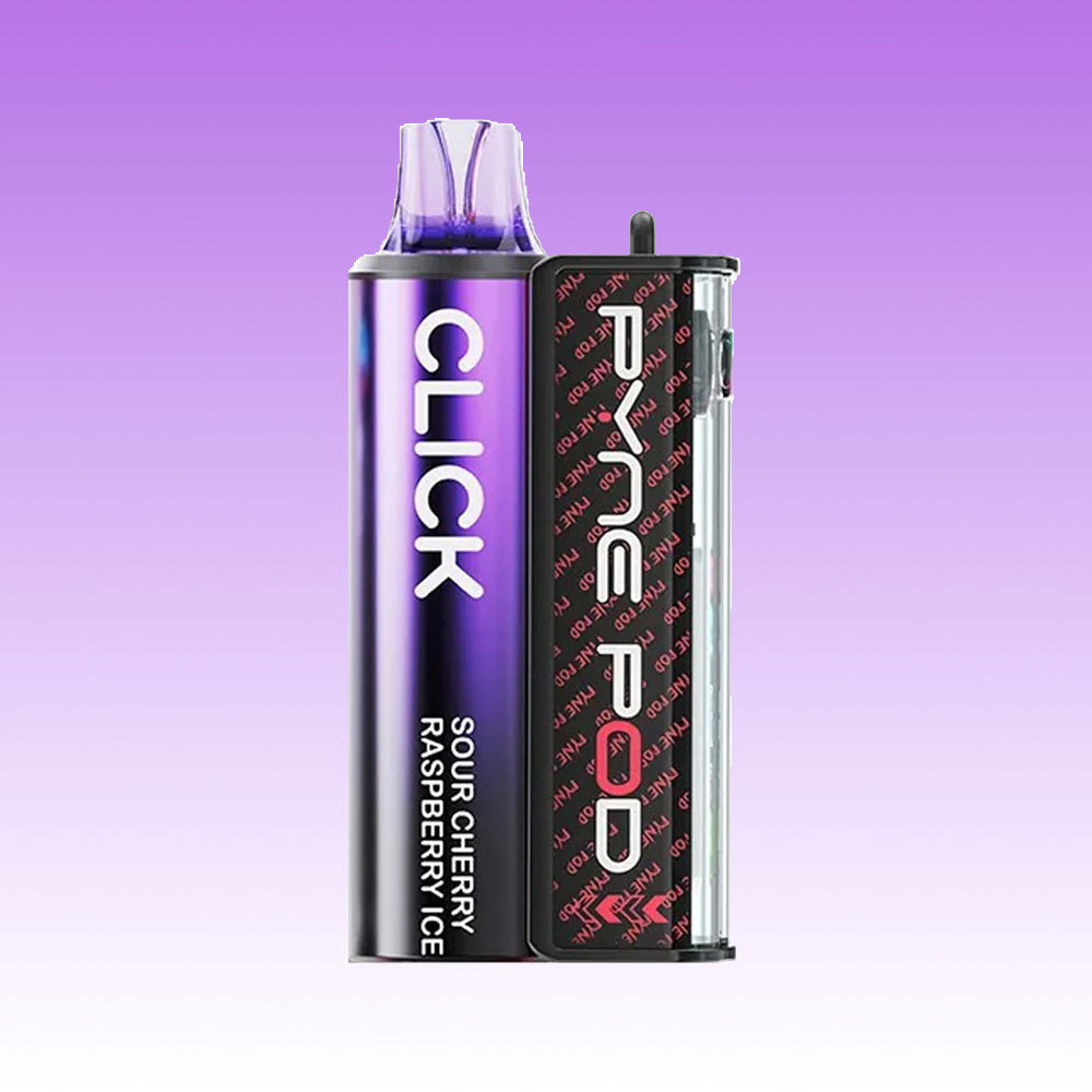 Buy cheapest online Pyne Pod Click 10K - Sour Cherry Raspberry Ice at lowest price in uk