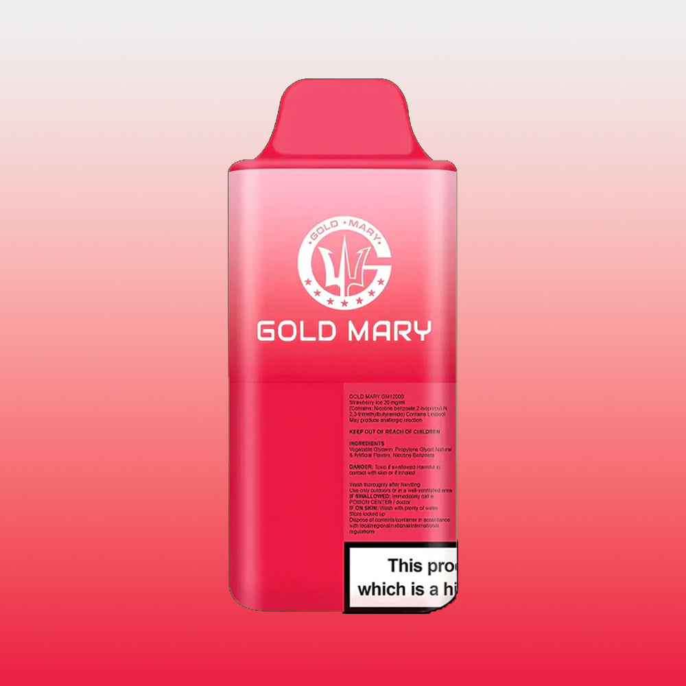 Buy cheapest online Gold Mary 12000 - Strawberry Ice / Strawberry Cherry Raspberry at lowest price in uk