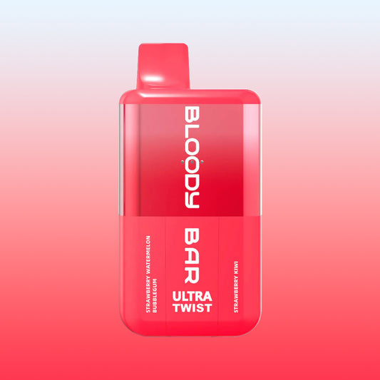 Buy cheapest online Bloody Bar Ultra Twist 20k - Strawberry Watermelon Bubblegum / Strawberry Kiwi at lowest price in uk